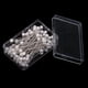 thumbnail image 4 of 100 Piezas de Pernos de Cabeza de Bola Perlados Pines Rectos Alfileres de Costura para Manualidades de Costura DIY con Estuche de Almacenamiento de Pl Soledad Pearl Ball Head Straight Pins, 4 of 10