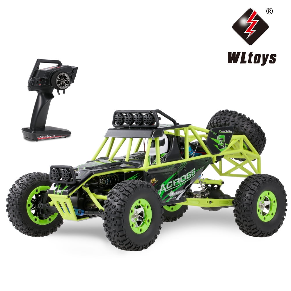 Wltoys Remote Control Car Big Foot HighSpeed Off Road Truck Vehicle Toy Lot L2F4