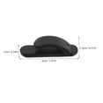 thumbnail image 2 of unbranded 4Ud Gancho Práctico Para Con Adhesivo Fuerte Negro Para Organizar Interior, 2 of 8