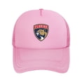 thumbnail image 2 of Florida Panthers Hat Baseball Cap Casquette Washed Contrast Baseball Mesh Trucker Cap For Travel Outdoor, 2 of 5