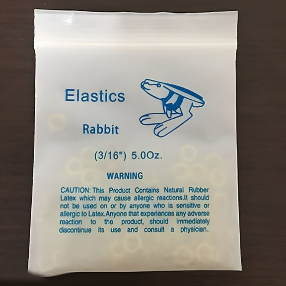 XIRQI Dental Orthodontic Rubber Bands Ortho Elastics Latex Braces Non-toxic Tool