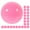 Pink, variant on 25pcs Pink Raffle Balls 1.57 Inch PVC Openable Capsule Number Bingo Game Cage Prize Gumballs for Party, Vending Machine, Decorations