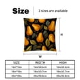 thumbnail image 5 of Pear Velvet Decorative Throw Pillow Inserts - Set of 2, Chair Pillow Covers - Unique Patterns, 16x16, 18x18, 20x20 Inches for Home Decor & More, 5 of 6
