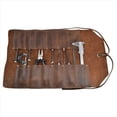 thumbnail image 2 of 2X Bolsa Enrollable para Herramientas Grandes (12 Ranuras), Bolsa Mano PortáTil, Almacenamiento de Taller, Organizador de Herramientas para Trabajar la Madera, Hecho una Mano, 2 of 5