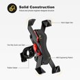 thumbnail image 5 of Bike Phone Mount Anti Shake and Stable Cradle Clamp with 360° Rotation Bicycle Phone Mount/Bike Accessories, 5 of 5