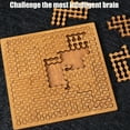 thumbnail image 2 of Fractal Tray Puzzles, 2026 new Mind Bending Wooden Jigsaw Puzzle for Adult, Unique Irregular-Shaped Wooden Puzzle, Difficult Challenging Impossible and Irregular Jigsaw for Brain Training Games(4pcs), 2 of 6