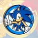 thumbnail image 2 of Broche láser de Sonic The Hedgehog, periférico de juego, pin redondo de 5,8 cm para mujeres, hombres, estudiantes de anime, regalo creativo, insignia colgante, 2 of 5