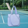 thumbnail image 1 of Bolsa para raquetas de tenis, fácil de organizar, portátil, de gran capacidad, mochila deportiva para raquetas, mochila de pickleball para principiant Azul, 1 of 8