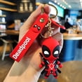 thumbnail image 1 of Marvel Keychain: Deadpool & Spider-Man PVC Figures - 7cm/2.76inch - Toy & Game - New Arrival - UME Brand, 1 of 5
