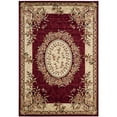thumbnail image 4 of SAFAVIEH Lyndhurst Regina Traditional Bordered Runner Rug, Red/Ivory, 2'3" x 12', 4 of 7