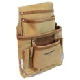 thumbnail image 2 of ToolPro Top Grain Leather Tool and Nail Pouch, 2 of 7