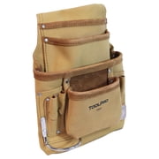 ToolPro Top Grain Leather Tool and Nail Pouch