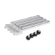 thumbnail image 2 of Kits de plantillas PCB Bga de 4 piezas Accesorio de plantilla Bga para IR6500 para IR12000 Ajustable para 120mm, 2 of 8