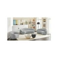 thumbnail image 4 of Meridian Furniture Hyde Grey Boucle Fabric Sofa, 4 of 14