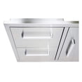 thumbnail image 2 of Bonfire CBADC Outdoor Patio Kitchen Grill Stainless Steel Door and Drawer Combo, 2 of 4
