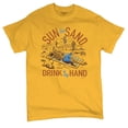 thumbnail image 5 of Sun and Sand Drink in My Hand T-shirt But its a Dry Heat Funny Skeleton Desert Summer Beach Vacation Men's Tee, 5 of 7