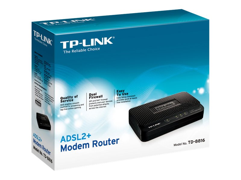 TP-Link TD-8816 - - router - - DSL modem - ATM - image 4 of 4