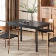 thumbnail image 2 of HOMCOM Dining Table Farmhouse Kitchen Table w/ Wood Frame for Dining Room, 2 of 10