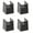 Widthed black 10 to, variant on 4Pcs Portable Sturdy 2Inch Bed Leg Lifts Sturdy Furniture Risers Large Capacity Designs Easy Installion