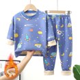 thumbnail image 2 of Girls Pajamas 2 Piece Long Sleeve Long Pants Pajama Set Kids Cute Pj Soft Holiday Sleepwear, 2 of 4