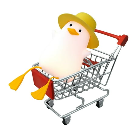 

Asdomo Cute Duck Silicone Night Light For Kids Touch Control Portable LED Lamp Birthday Xmas Gifts For Boys Girls
