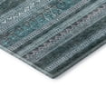 thumbnail image 4 of Addison Rugs Mayfield Washable Transitional Southwest Teal Rectangle Rug, 5' x 7'6", 4 of 6