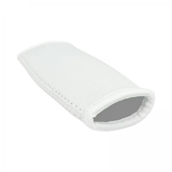 2 Protectores De Barbilla Portátiles Para Fútbol, Para Hacer Ejercicio, Andar En Bicicleta O Esquiar, Color Blanco
