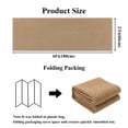 thumbnail image 6 of Enyhom 2'x6' Runner Rugs for Hallway, Washable Non Slip Kitchen Runner Rugs for Entryway, Laundry Room, Brown, 6 of 7