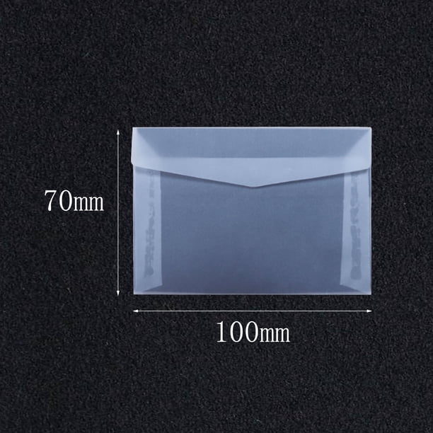 Sobre de papel con ácido sulfúrico creativo para impresión, regalo bronceador, tarjeta de felicitación, tarjeta de invitación, almacenamiento, fabricación de sobres, bolsa de papel transparente