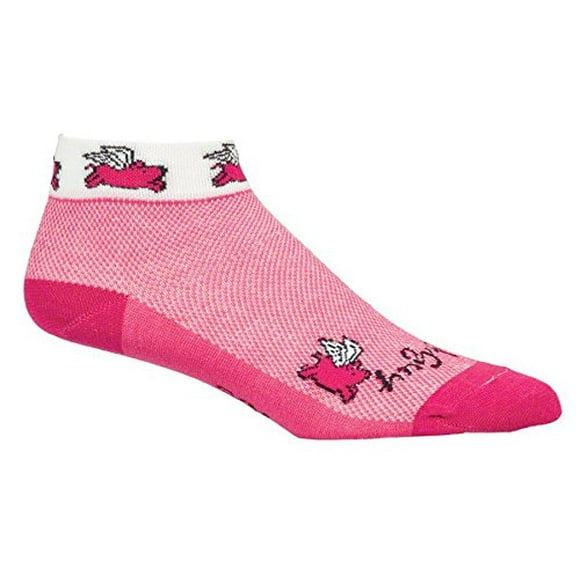 Chaussettes - SockGuy - Classic Women 1" Flying Pigs S/M Cyclisme/course
