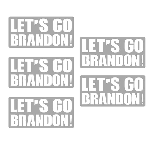 Let'S Go Brandon Stickers Car Bumper Sticker Decal Funny Para Monopatín Laptop Hardhat Yuarrent VI012137-01