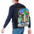 thumbnail image 5 of Real Ghostbusters Unisex Backpack Schoolbag Bookbag 2 Compartment Daypack Satchel Rucksack Travel Laptop Bag, 5 of 6