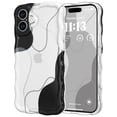 thumbnail image 1 of Funda DEFBSC para iPhone 16 Plus Transparente con Diseño Ondulado, Duradera, 1 of 6
