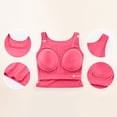 thumbnail image 6 of LIZUOJUN Under $8 Women Tank Tops Built-in Bra Racerback Slim-Fit Camisole Sleeveless Casual Shirts Trendy Workout Tops Versatile Layering Daily Wear, Pink, Camisole, XXL, 6 of 8