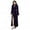 Purple#P, variant on HAPIMO Women's Robes Soft Sleepwear Cotton Plush Robe Warm Fleece Bathrobe Ankle Length Long Winter Bath Robes Nightgown Navy M