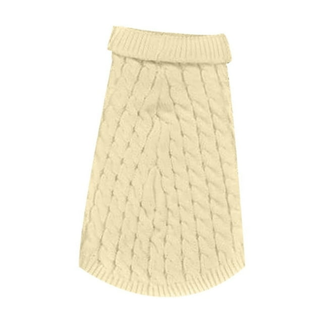 Dog Sweater Soft Knit Design For Comfort And Warmth Ideal Cold Weather Wear Durable Easy Clean Indoor Outdoor Use For Small Medium Large Breeds