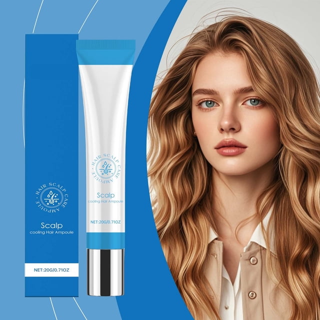 Fiudx Suero Capilar, Rodillo de Esencia Fortalecedora, Refrescante para Cuero Cabelludo, Fórmula No Grasa, Cuidado Diario, Diseño Ideal para Viajes, Apto para Todo Tipo de Cabello, Tamaño Portátil de
