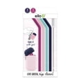 thumbnail image 2 of Ello Impact Silicone Fold & Store Straws with Carry Case, 4 Piece, June Breeze, 2 of 5