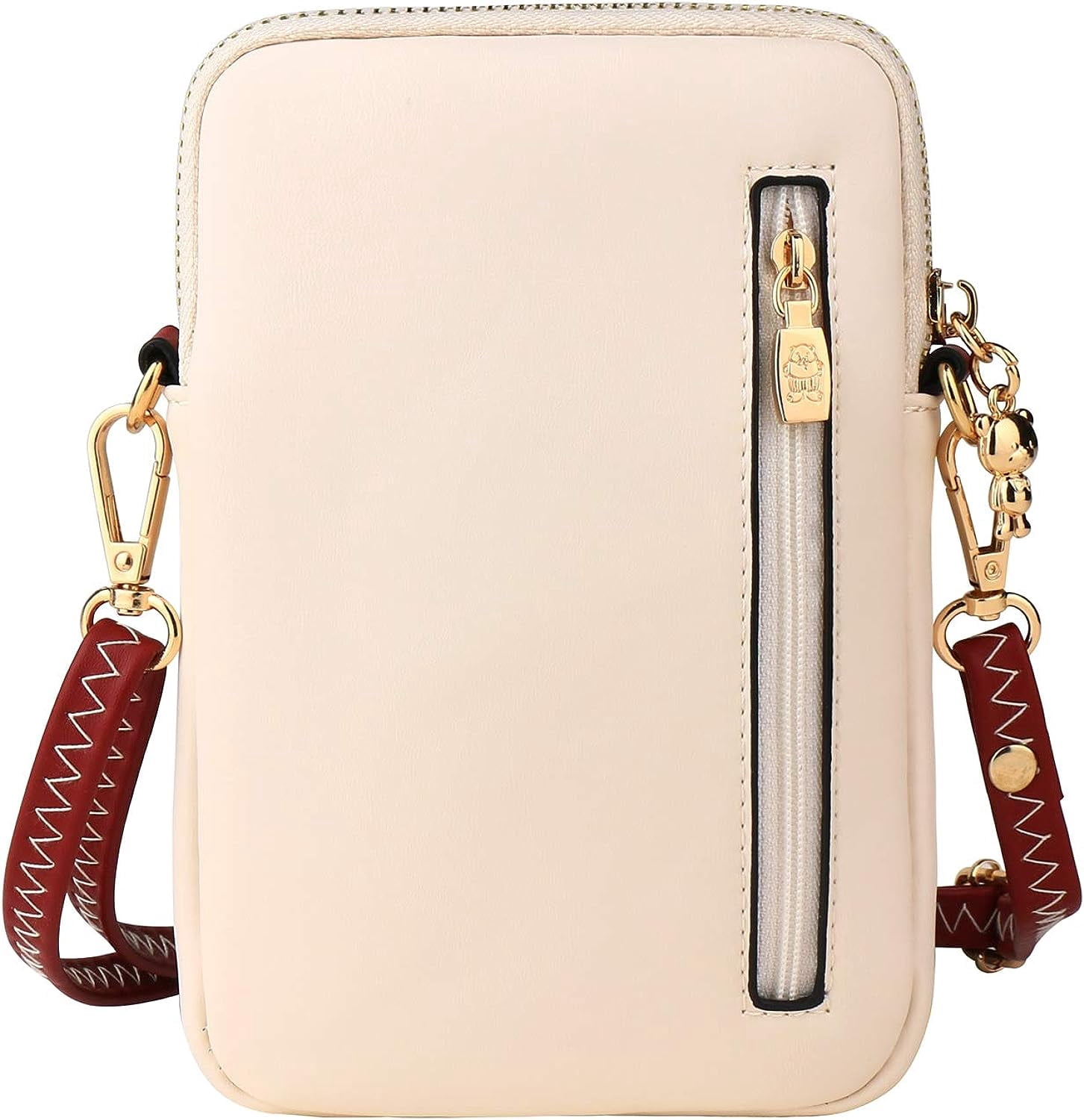 Small Crossbody Phone Bag for Women Leather Cute Cat Cellphone Purse Shoulder Bags PU Wallet