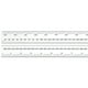 thumbnail image 1 of C636-1000 1000mm - Regla de acero templado por resorte de 39-1 / 4 "con graduaciones en milímetros y pulgadas, 32 y 1/2 mm en un lado; 64 y mm en el reverso STARRETT C636-1000, 1 of 1