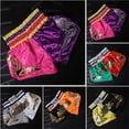 thumbnail image 6 of Gerich Kids/Adult Muay Thai Shorts Boxing Pants Kickboxing Fighting Printed MMA, 6 of 13