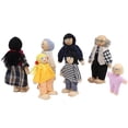 thumbnail image 2 of Tbest Family Dolls, Family Puppets Set, Flexible For Children Kids, 2 of 8