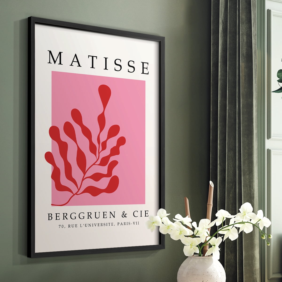 Matisse XLVI Framed Print - Solid Wood