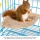 thumbnail image 3 of Wooden Corner Platform Rack Rest Stand for Parrot Hamster Chinchillas Small Pet Cage Accessory, 3 of 5