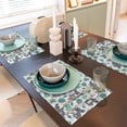 thumbnail image 6 of Placemats Set Of 4 / 6, Tropical Koala Gray Green Placemats For Dining Table Indoor/Outdoors Heat Resistant Washable Placemats 18" X 12", 6 of 8