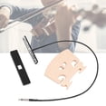 thumbnail image 2 of Guitar Accessory Violin Bridge Set Violin Accessories Set Pickup Bar   Support  Violin Bridge Kit For 4/4 Violin Instrument Parts, 2 of 8
