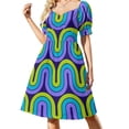 thumbnail image 2 of Vestido de manga corta E WITCH, vestido estilo coreano, vestidos, 2 of 7
