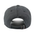 thumbnail image 4 of Unisexe Chapeau Vin Rouge Hommes Femmes Réglable Lavé Coton Sergé Casquette Sport Extérieur Chapeau de Soleil, 4 of 5