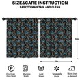 thumbnail image 2 of Blackout Kids Curtains,Multicolor Controllers Games Icons Black Pattern Childrens Insulated Curtains Set Of 2,Bedroom Essentials,Toddler Room Decor 52"x63", 2 of 5