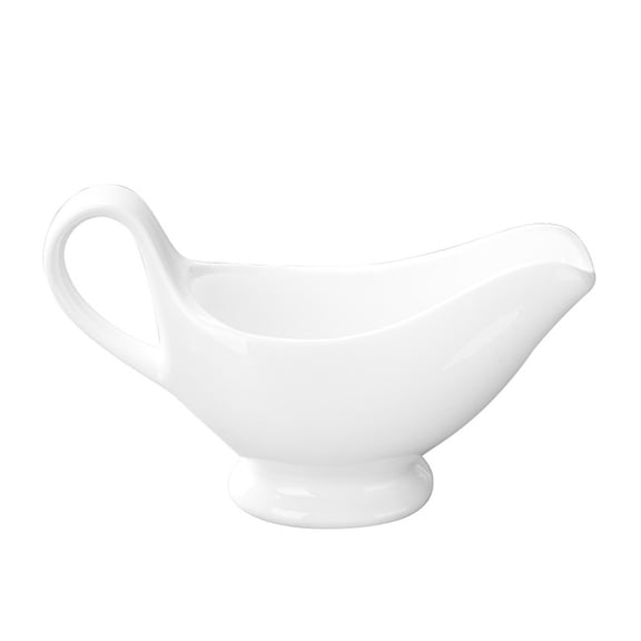 Ceramic Gravy Sauce: Porcelain Saucier Coffee Creamer Pitcher Sauce Pitcher For Gravy Warming Sauces Salad Dressings 160ml
